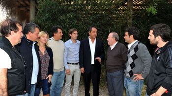 El gobernador Daniel Scioli se reunió con candidatos del conurbano El gobernador Daniel Scioli se reunió con candidatos del conurbano