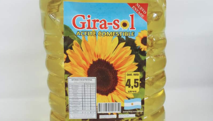 La ANMAT prohibió la venta de un aceite de girasol