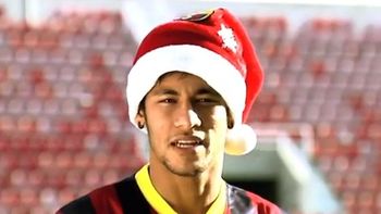 ¿y messi?: neymar, la gran estrella en el spot navideno ¿y messi?: neymar, la gran estrella en el spot navideno