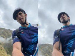 Gero Arias, tras sufrir un grave accidente.