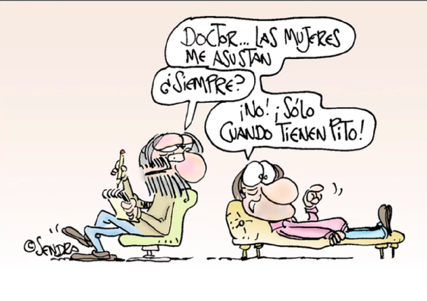 Fuera de tiempo y lugar: la aberrante viñeta transodiante de Fernando Sendra