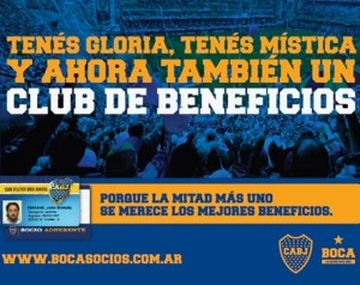 Los socios de Boca tendrán descuentos en varias marcas