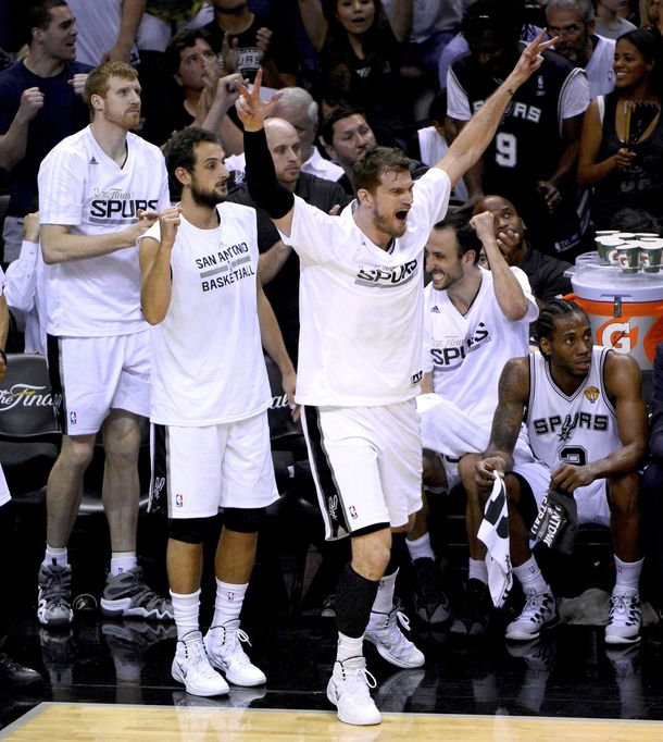 Los Spurs de Manu Ginóbili vencieron a Miami y son campeones de la NBA