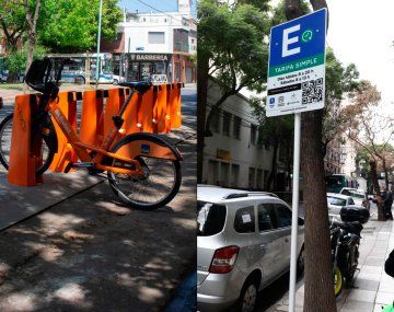 Estacionamiento medido y ecobicis son gratis en CABA en medio del paro