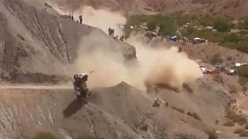 El tremendo vuelco de Carlos Sainz El tremendo vuelco de Carlos Sainz