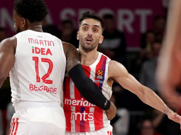 Campazzo debutó en la Euroliga con el Estrella Roja: convirtió 16 puntos