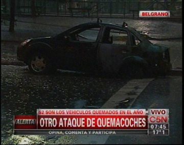 Los quemacoches volvieron a atacar