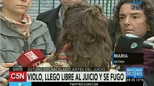 Habló la chica violada en San Fernando: Me aliviaría que este tipo aparezca