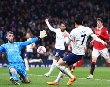 Tottenham reaccionó y levantó un 0-2 ante el Manchester United
