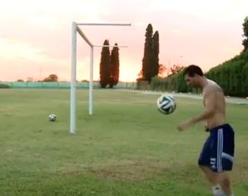 Magia pura: mirá la increíble habilidad de Messi en Rosario