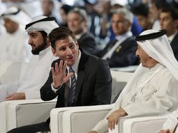Messi revolucionó Dubai y lo eligieron como el mejor jugador del año
