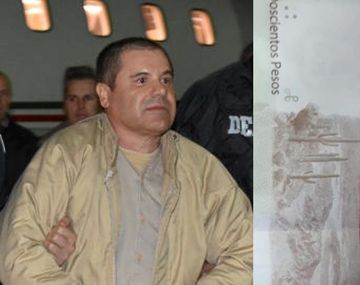 México: las iniciales del Chapo Guzmán aparecen en los billetes de los cajeros de Sinaloa