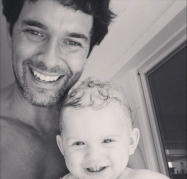 La tierna dedicatoria de Mariano Martínez a su hijo