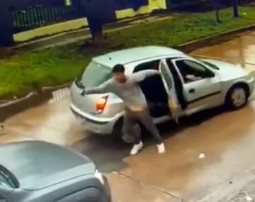 Impactante: se resistió a tiros a un robo y baleó a uno de los ladrones