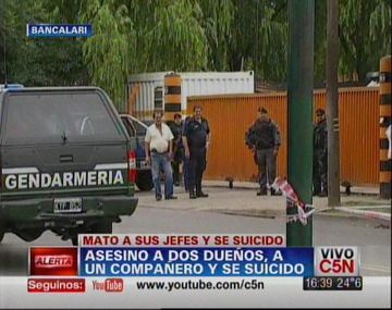 Bancalari: mató a sus jefes