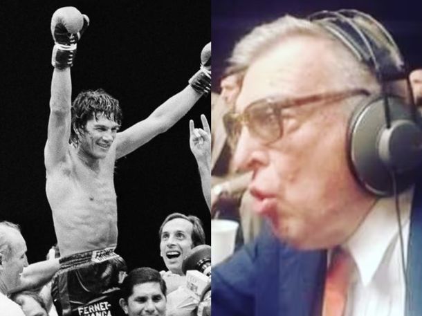 Adiós a una voz histórica del boxeo: murió Hernán Santos Nicolini a los 81 años