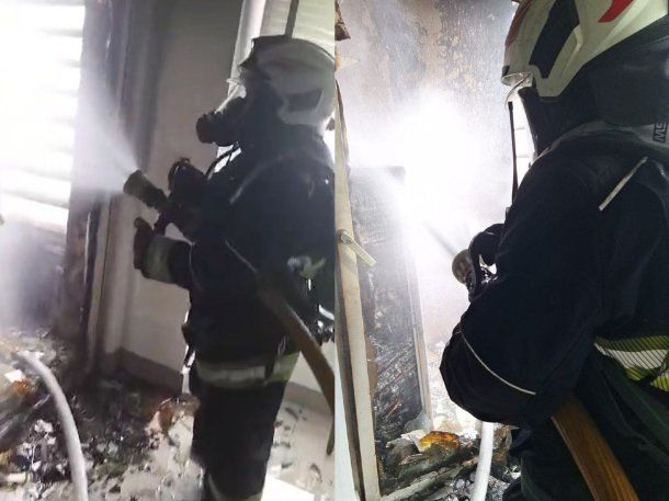 Pánico por el incendio en un edificio de lujo en Puerto Madero: fotos y videos