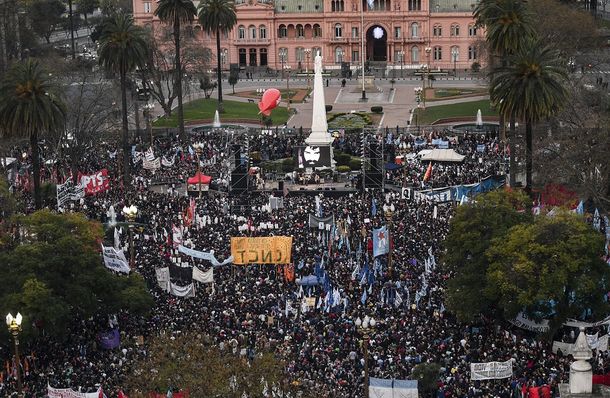 Marcha a Plaza de Mayo por Maldonado