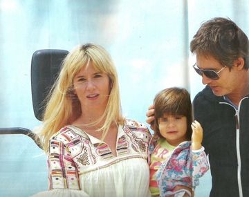 La familia unida: Adrián Suar paseó con Griselda Siciliani y su hija por Punta del Este