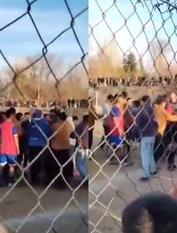 Mendoza: un árbitro fue internado tras brutal ataque de futbolistas