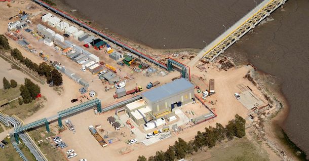 Cristina inaugura la Central termoeléctrica Guillermo Brown en Bahía Blanca