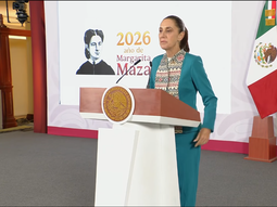 Claudia Sheinbaum en la Mañanera de este martes. Claudia Sheinbaum en la Mañanera de este martes.