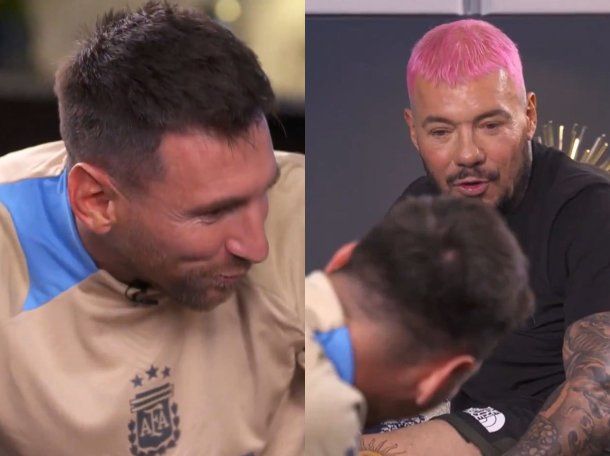 La tremenda reacción de Lionel Messi al impresionante tatuaje de Marcelo Tinelli