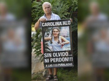 Edgardo Aló, el padre de Carolina Aló, hizo todo lo posible por evitar que liberen al femicida de su hija