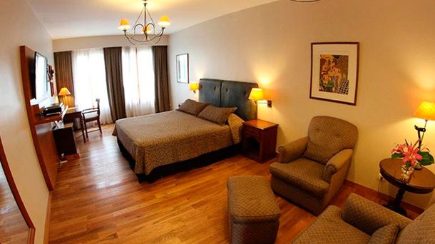 En este hotel spa fue el retiro espiritual del que participó Grindetti