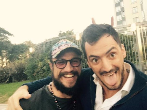 Con una polémica foto, el ex de Gianinna Maradona comparó a Daniel Osvaldo con Mauro Icardi