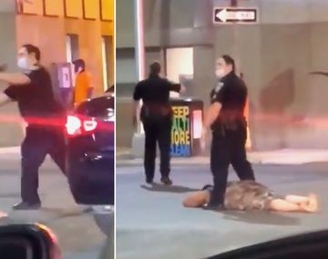 La polic&iacute;a golpe&oacute; a una mujer en Estados Unidos