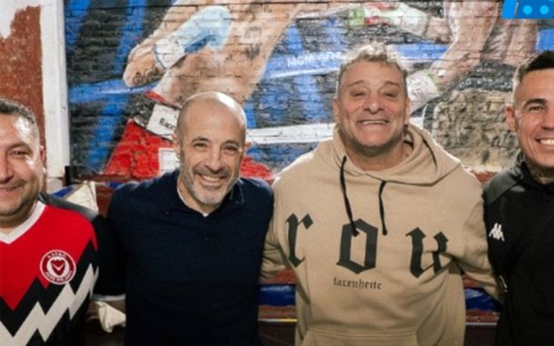 Daniel Amoroso y el Turco García en campaña.