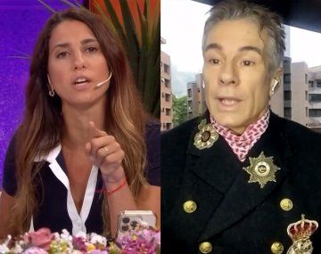 Cinthia Fernández cruzó en vivo a Fernando Carrillo y el actor abandonó la nota