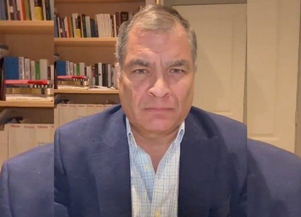 Ecuador: Rafael Correa respaldó a Daniel Noboa