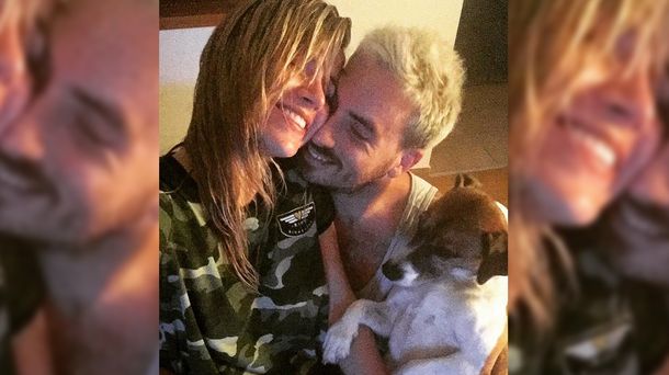 La foto que Fede compartió con Laurita en Instagram