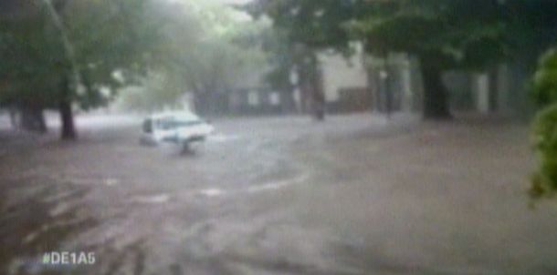 Habría al menos un muerto en La Plata por el temporal