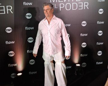 Mike Amigorena en la premiere de La mente del poder. Foto: (minutouno.com)