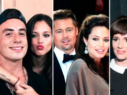 Fede Bal, Angelina y Brad Pitt y Suar fueron algunos de los famosos separados en 2016 Fede Bal, Angelina y Brad Pitt y Suar fueron algunos de los famosos separados en 2016