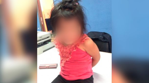 Una nena fue encontrada sola en una calle de Cipoletti.