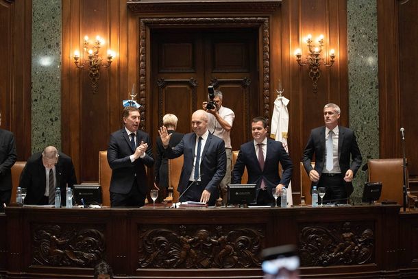 Horacio Rodríguez Larreta asumió su segundo mandato en la Ciudad