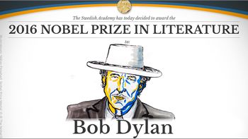 Bob Dylan ganó el Premio Nobel de Literatura 2016 Bob Dylan ganó el Premio Nobel de Literatura 2016