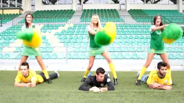 Divertido video de jugadores eslovacos al ritmo de la canción de moda