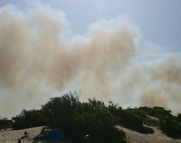 Incendio en Villa Gesell
