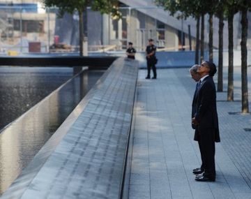 Obama y Bush 11-S