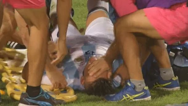 El juvenil asustó a todos