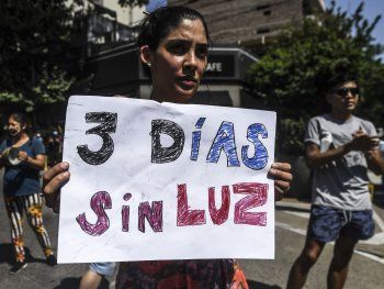 Continúan los cortes de luz: todavía hay 10 mil usuarios sin electricidad en el AMBA