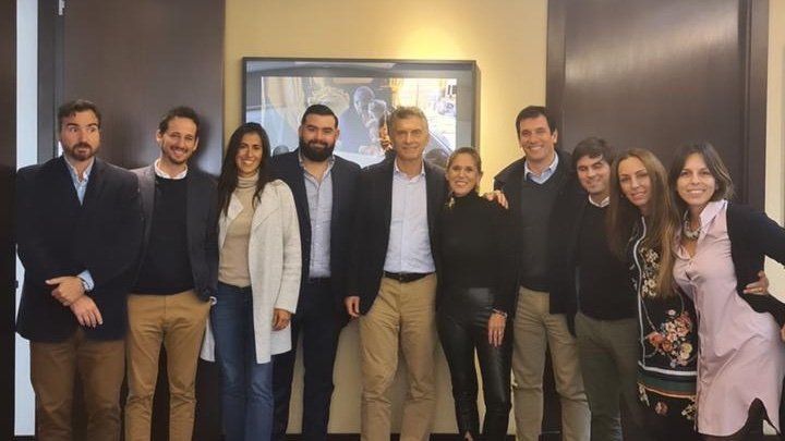 Los abogados junto a Macri este jueves