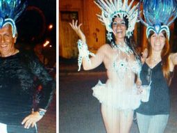 Cari Nara en el Carnaval de Gualeguaychú: mirá la foto