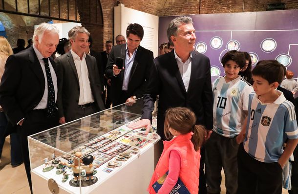 Fernando Marín, De Andreis, Guillermo Andino, Macri y Antonia