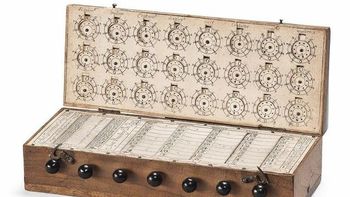 subastan una de las primeras calculadoras que existieron subastan una de las primeras calculadoras que existieron